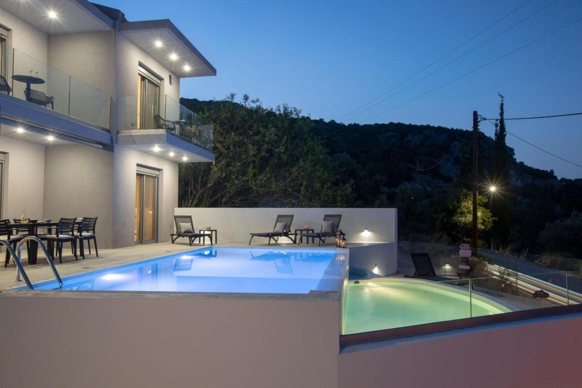 Aloft Luxury Villas Lefkada - Heated Pool Apolpaina المظهر الخارجي الصورة