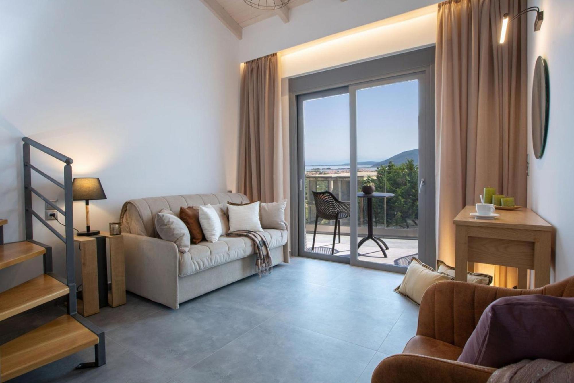 Aloft Luxury Villas Lefkada - Heated Pool Apolpaina المظهر الخارجي الصورة