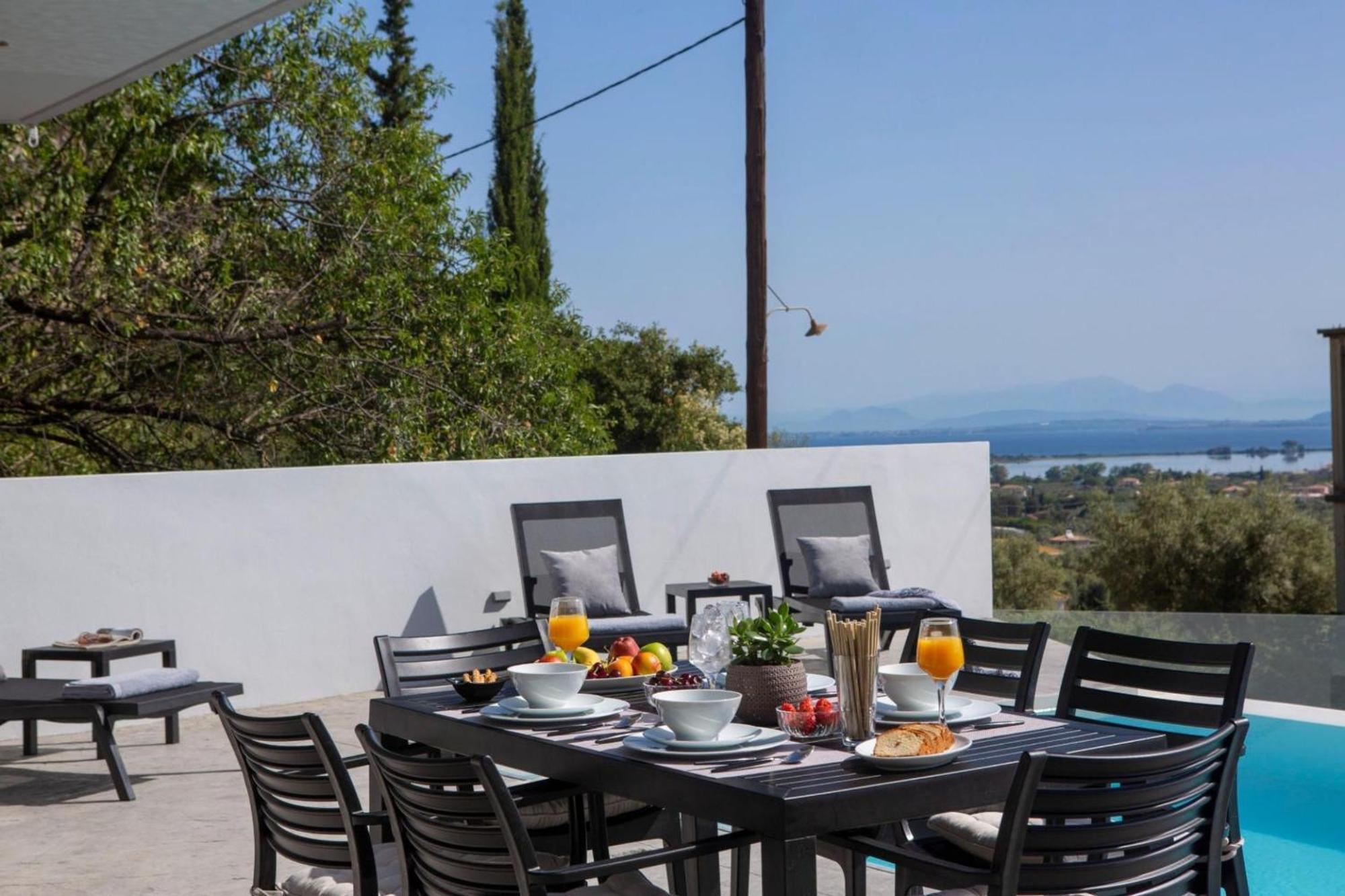 Aloft Luxury Villas Lefkada - Heated Pool Apolpaina المظهر الخارجي الصورة