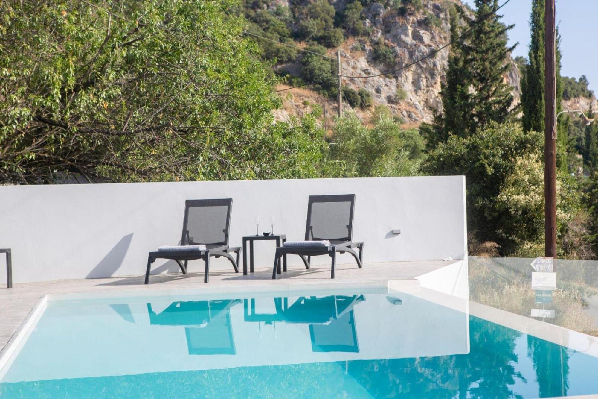 Aloft Luxury Villas Lefkada - Heated Pool Apolpaina المظهر الخارجي الصورة