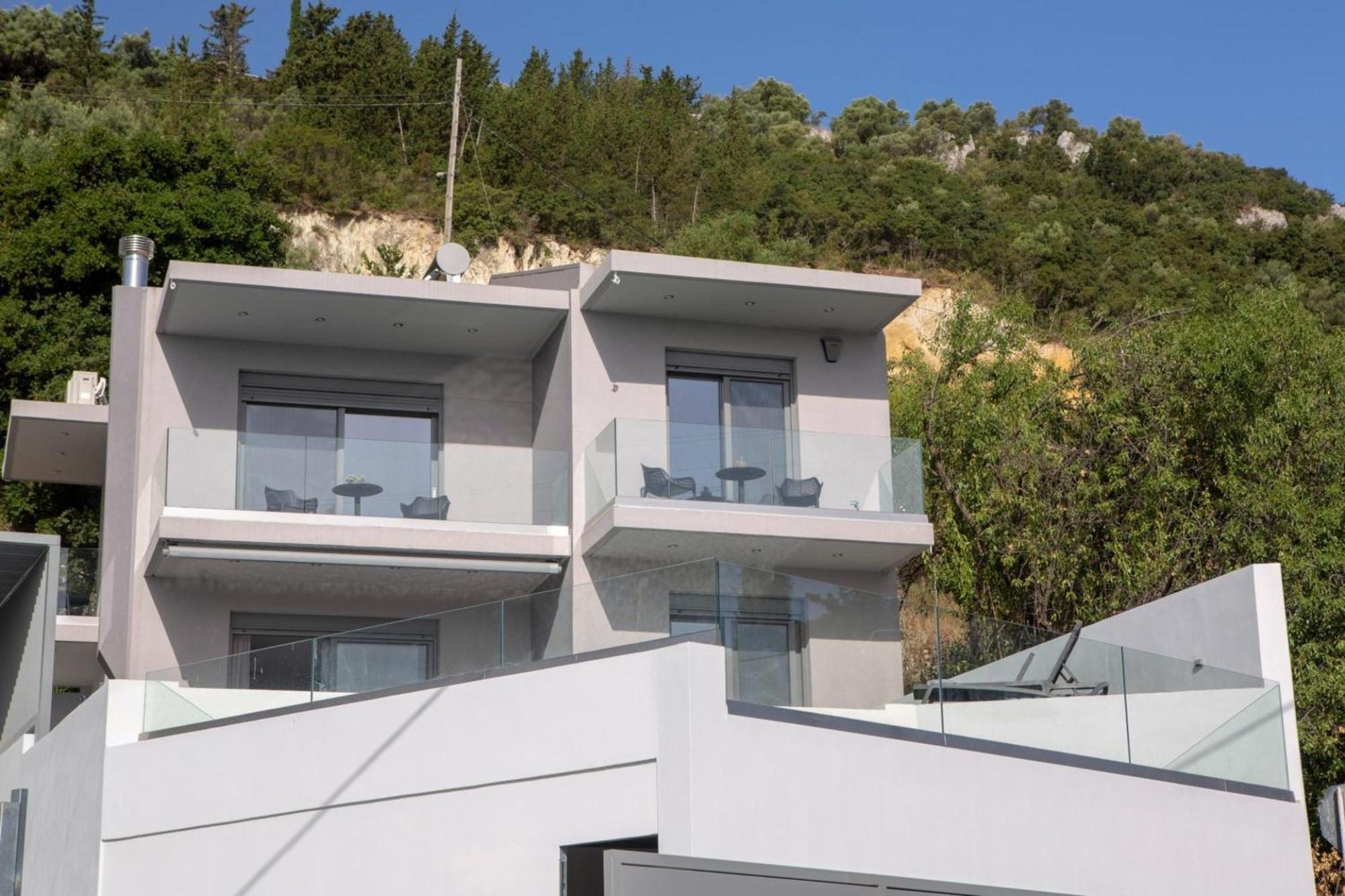 Aloft Luxury Villas Lefkada - Heated Pool Apolpaina المظهر الخارجي الصورة